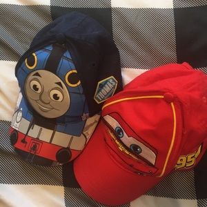 Bundle toddler baseball caps Thomas & McQueen